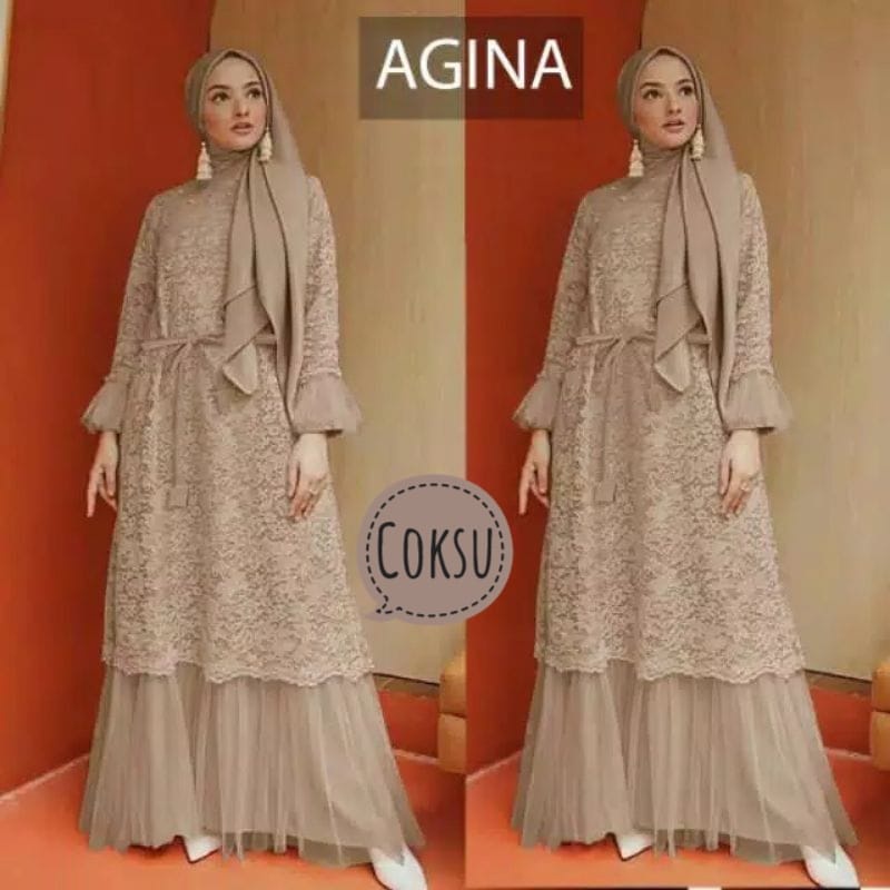 BJ - MAXI AGINA / GAMIS AGINA / GAMIS BRUKAT / GAMIS PESTA