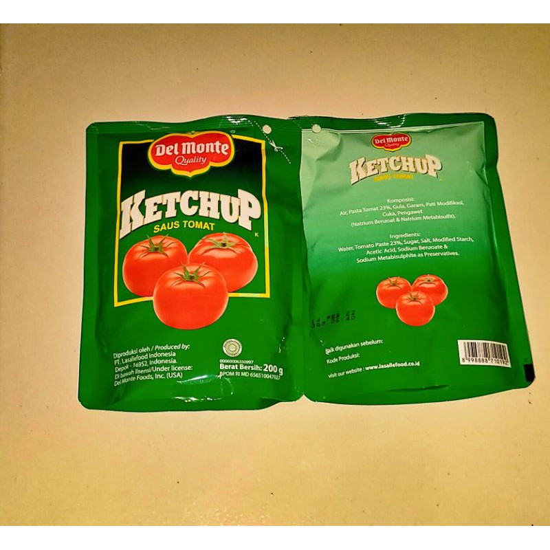 

Delmonte saus Tomat pouch 200 gram