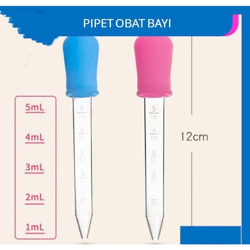 Pipet Tetes Obat ASI Bayi Anak Baby Medicine Feeder Silicone Silikon Anjing Kucing hewan Pet