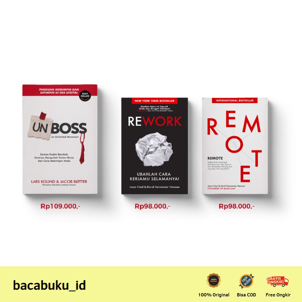 TP - BUKU UNBOSS, REMOTE, & REWORK