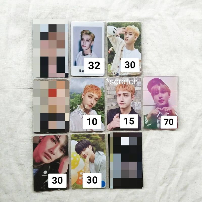 Straykids Bangchan IN Changbin clio scars nacific noeasy lim limited ds doubleside