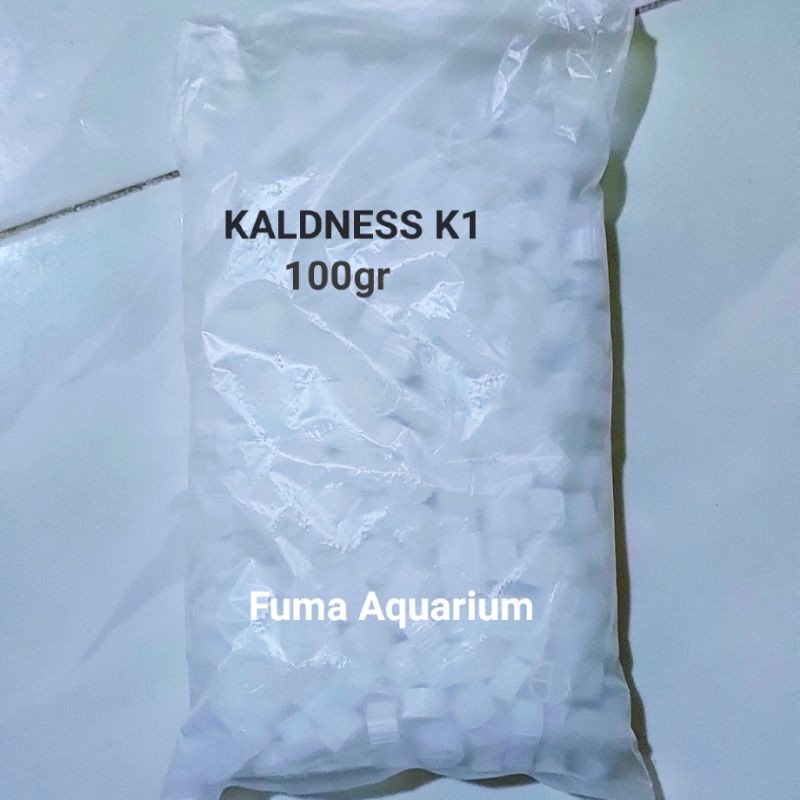KALDNESS K1 MEDIA FILTER AQUARIUM Kemasan 100gr isi -+ 1000 pcs
