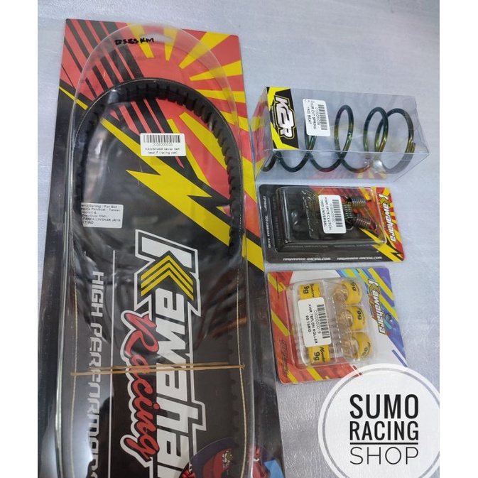 paketan kirian racing beat fi Scoopy fi dan Vario 110  paketan roler plus per cvt per ganda Kawahara