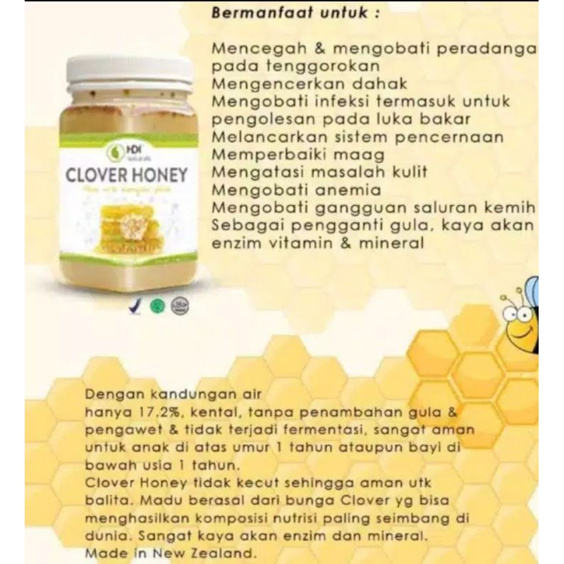 

HDICloverHoney
