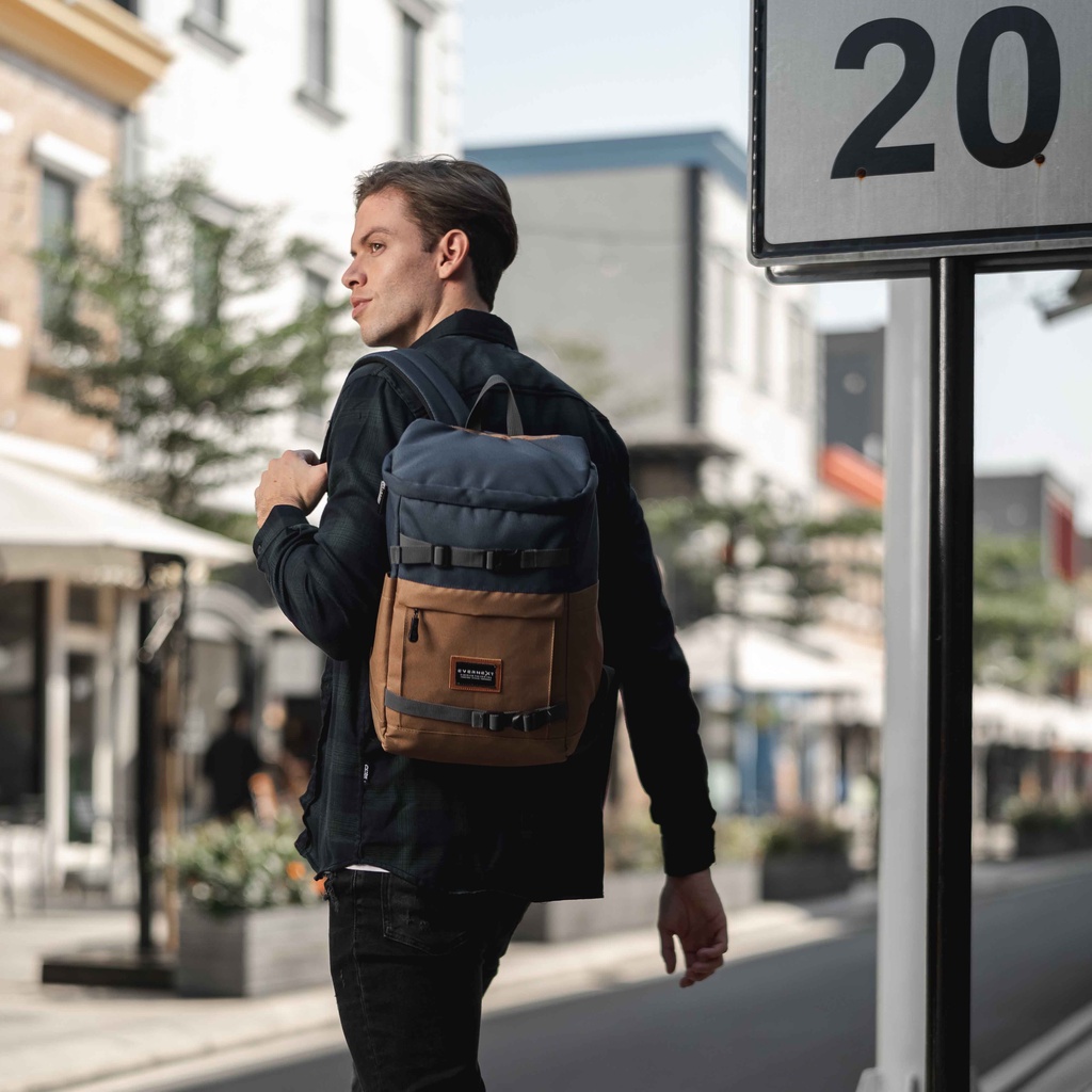 Tas Ransel Sekolah Pria Kekinian Branded Gendong Punggung Ada Slot Laptop Untuk Kerja Kuliah Premium Branded Pele