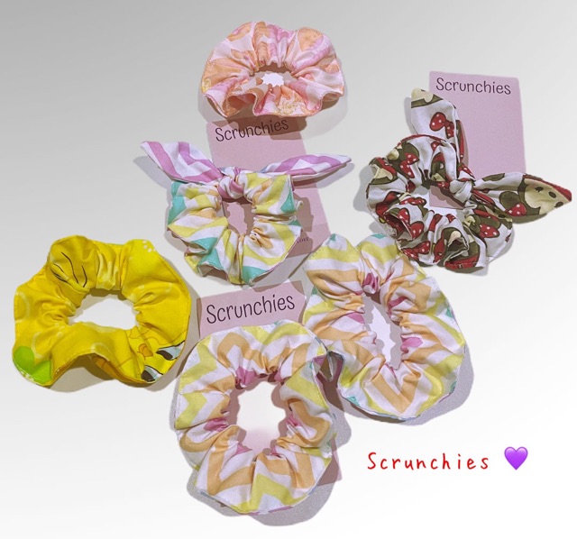 Fawn’G Handmade - 3pcs Scrunchies motif Anak lucu lucu