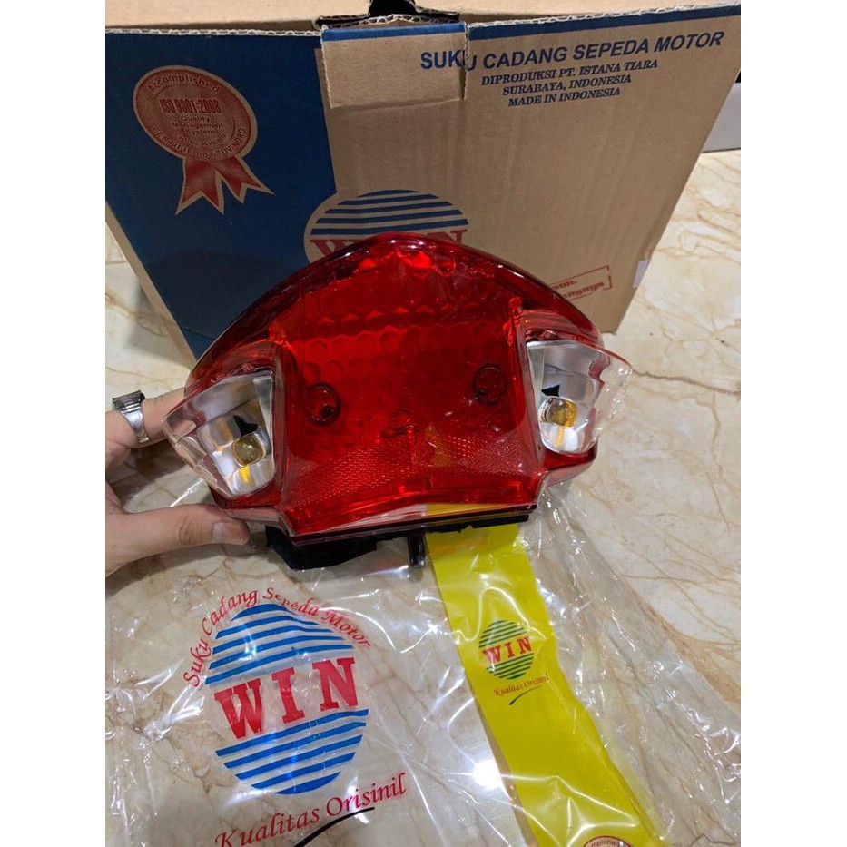 LAMPU STOP KOMPLIT HONDA SUPRA FIT NEW 2006 2007 KUALITAS ORIGINAL