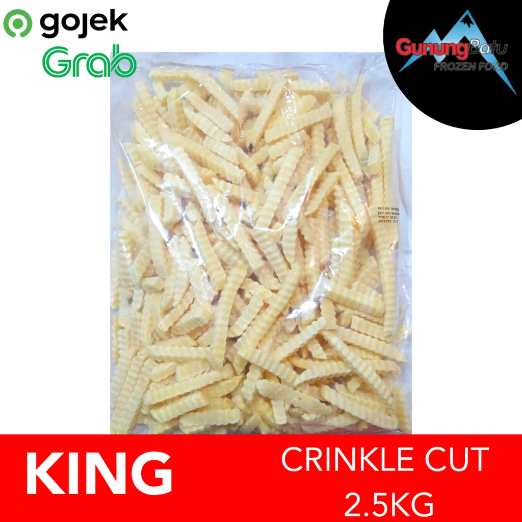 

KING CRINKLE CUT 2,5 Kg