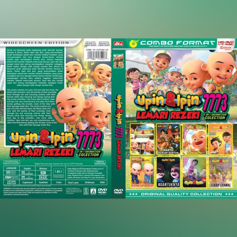 Kaset Film UPIN DAN IPIN 7773