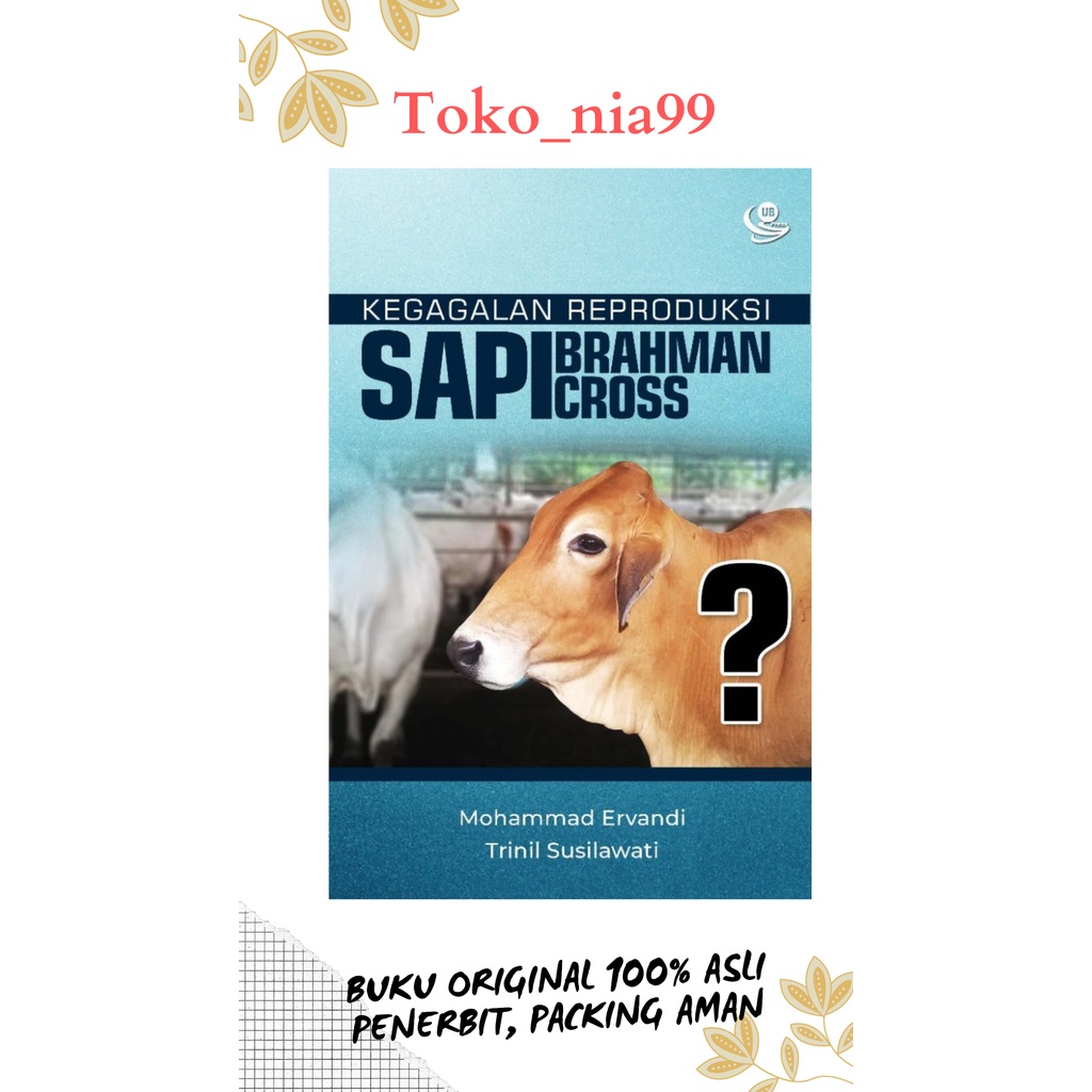 Buku Ori Kegagalan Reproduksi Sapi Brahman Cross