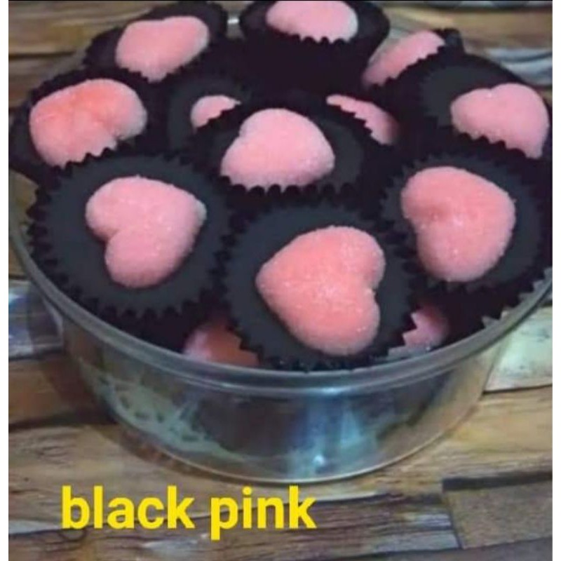 

kue kering - coklat black pink