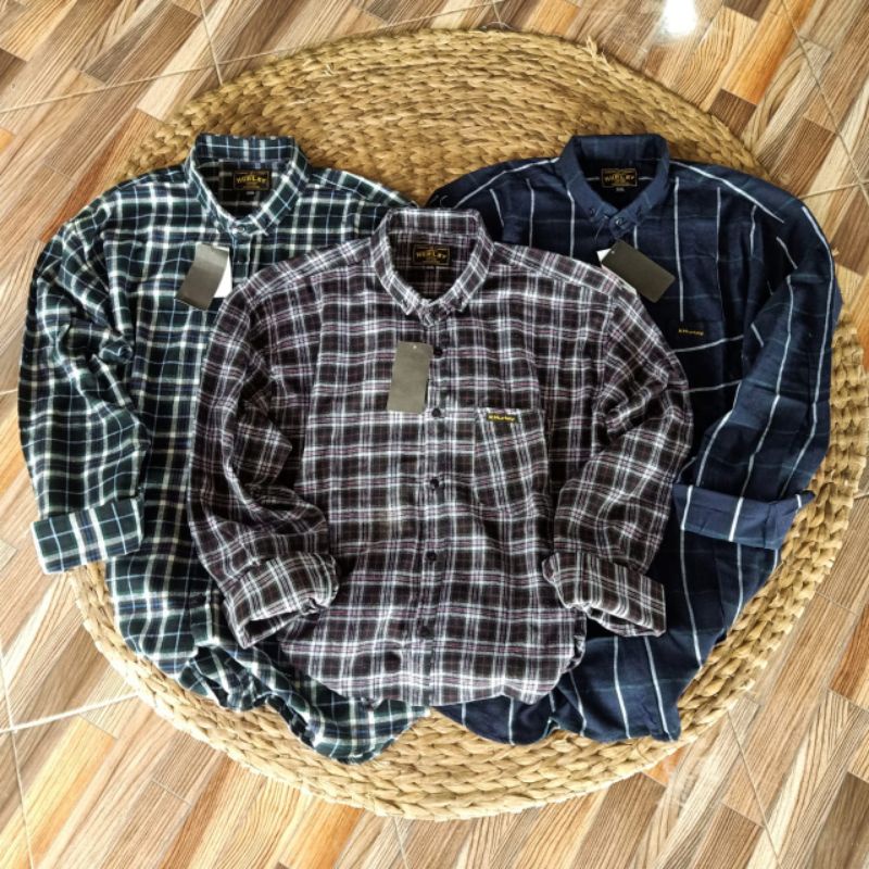 KEMEJA FLANEL JUMBO BIG SIZE XXL-XXXXL//KEMEJA FLANEL OVERSIZE PRIA WANITA