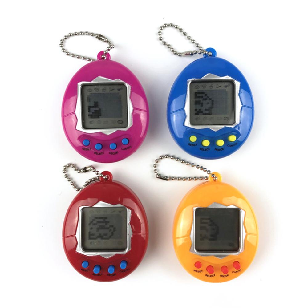 Timekey Mainan Tamagotchi Hewan Peliharaan Virtual Elektronik 168 Hewan Dengan Gantungan Kunci Untuk Anak L9X1