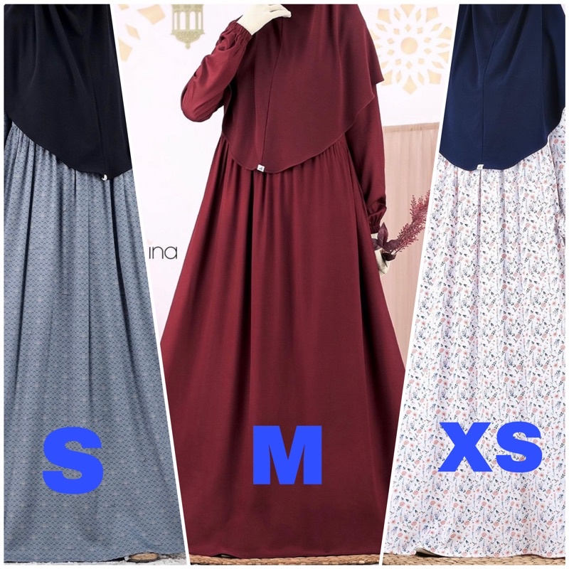 (READY) Bella Sarah Tropical Plant Smiley Basic Maroon Atelier Angelina