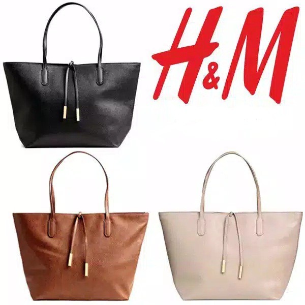 H&amp;M import branded handbag tas branaded hnm tote HM bags #069