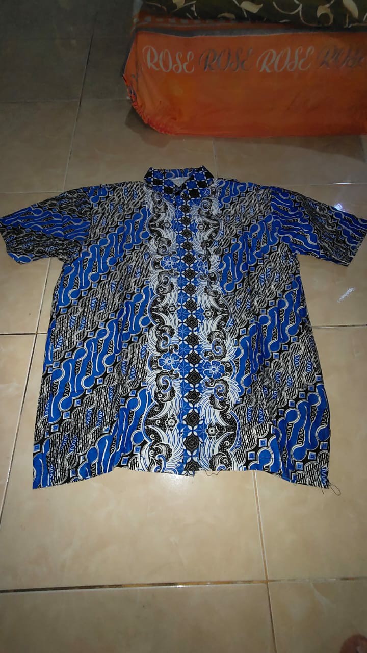 New Arrival Size M L Xl Xxl Kemeja Batik Pendek Murah Berkualitas