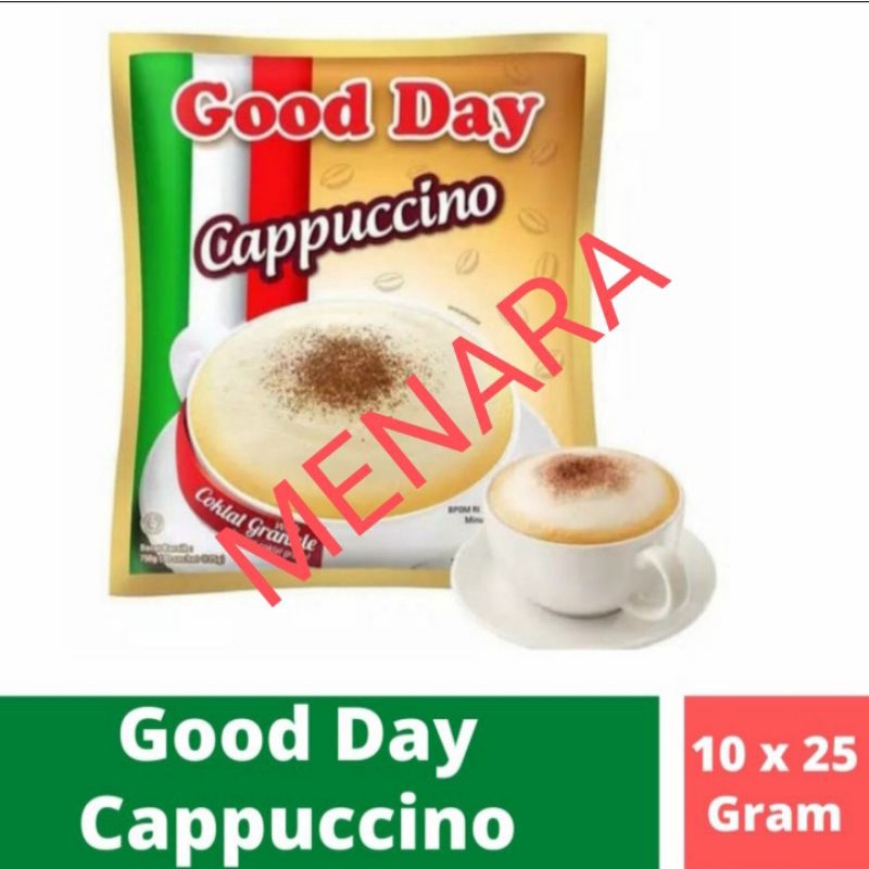 

Goodday Cappucino sachet