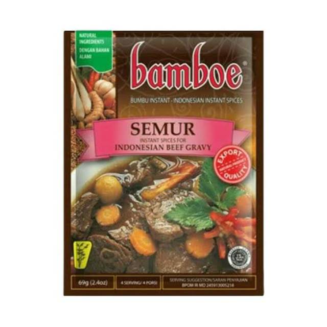 

SEMUR Bumbu bamboe