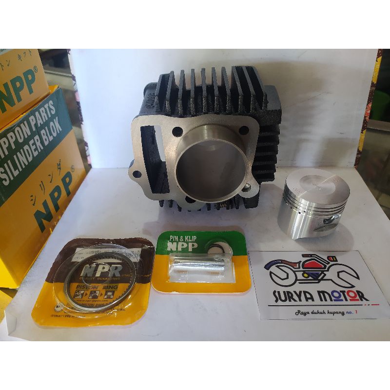 Jual Silinder Block Komplit Set Grand Supra X Block Piston Kit Shopee Indonesia