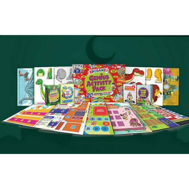 Jual EDUGAMES - GENIUS ACTIVITY PACK ( 20 PERMAINAN EDUKASI ) Indonesia ...