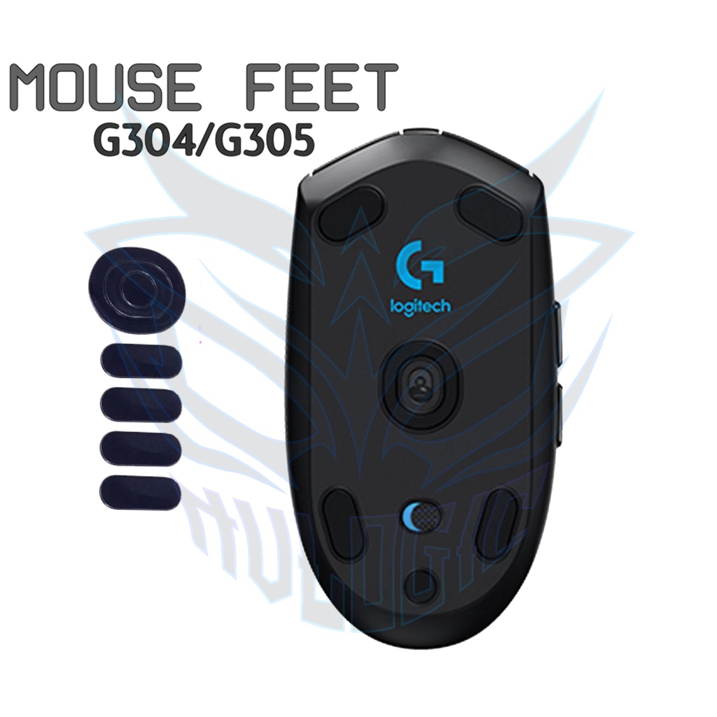 Mouse Feet Glide Logitech G304/G305 - Mousefeet Skates PTFE