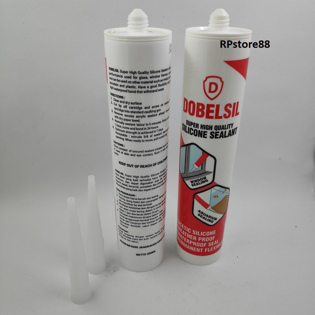 

SEALANT BLACK - HITAM - LEM KACA WARNA HITAM - LEM AQUARIUM - SILICONE