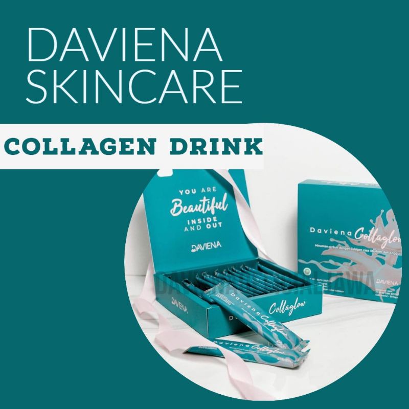 DAVIENA COLLAGLOW ISI 15 Sachet COLLAGEN DRINK | DAVIENA SKINCARE