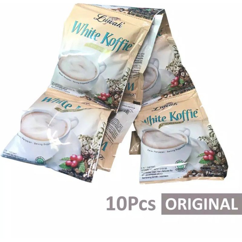 

Kopi Luwak White Coffee 10x20gr / 10pc White Koffie