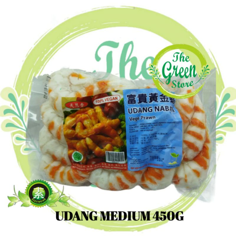 

Medium shrimp / udang besar vegan