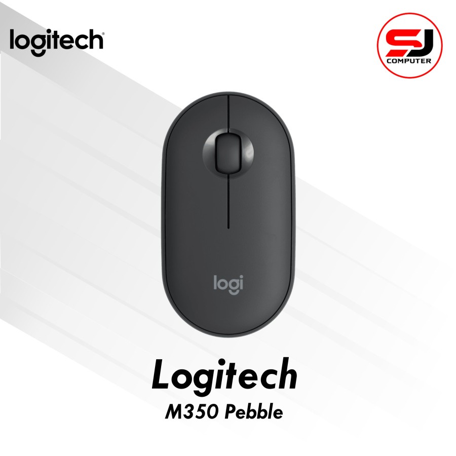 Mouse Wireless Bluetooth Logitech M350 Pebble