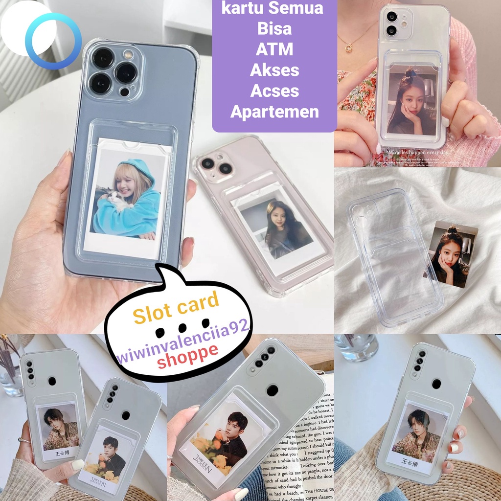 Soft Case SLoT CArD XIAOMI Redmi A5 A3 15C 14C 13 13C 13X 12 12C 10 2022 10A 10C 9 9A 9C 9T 6 6A  7 