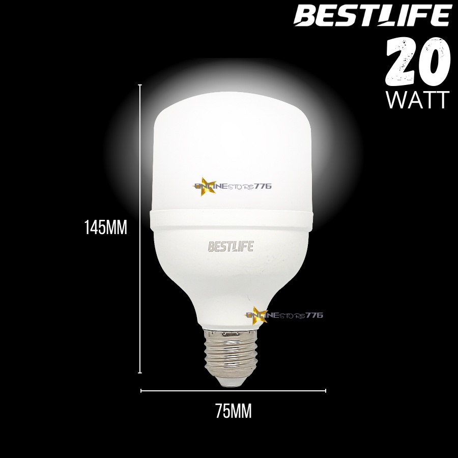 BOHLAM LED BESTLIFE 20WATT / LAMPU LED BESTLIFE TBULB CAPSULE 20W / BOHLAM LAMPU LED 20W / CAHAYA PUTIH / GARANSI 1 TAHUN