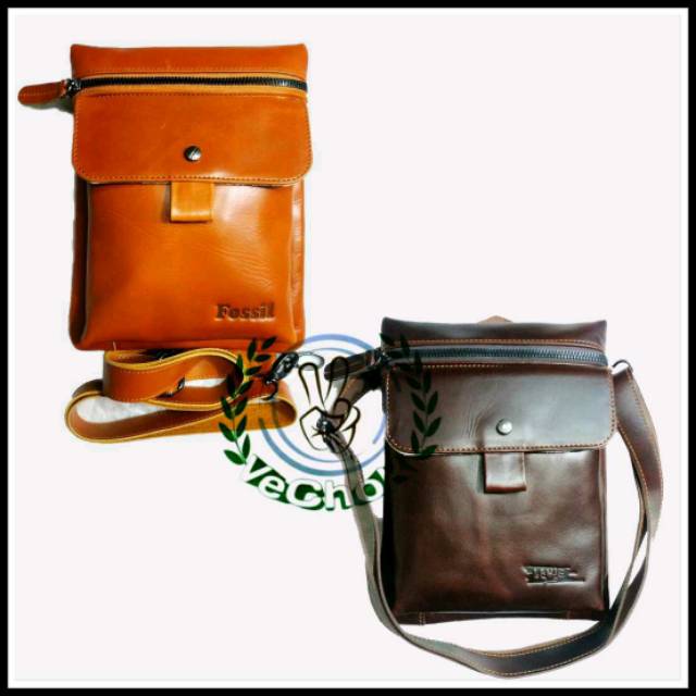 Tas Selempang Pria Kulit Sapi Asli - Levis BEE509