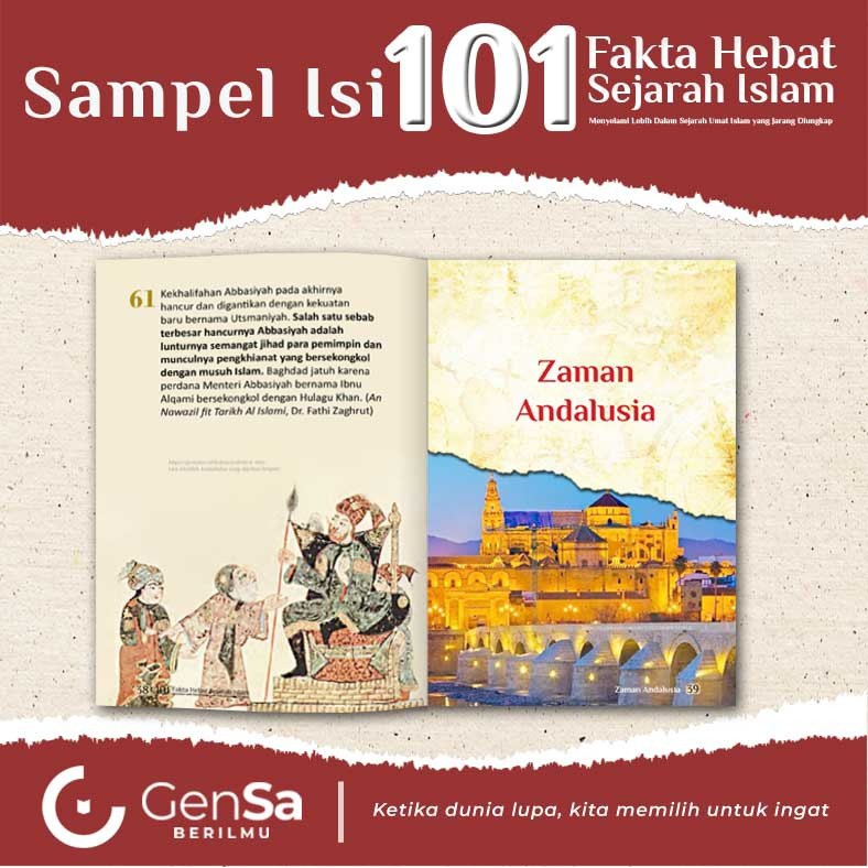 Bundling The Untold Islamic History & Buku Saku 101 Fakta Hebat Sejarah Islam-1