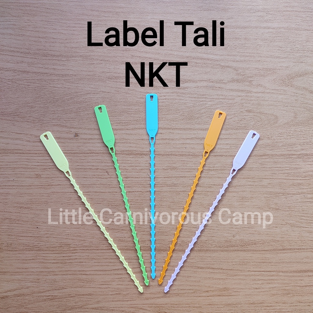 label tali nama tanaman NKT 50 pcs