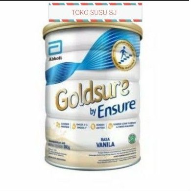 Goldsure by Ensure Vanila 900 gram / gold sure/ 900gr/ vanilla