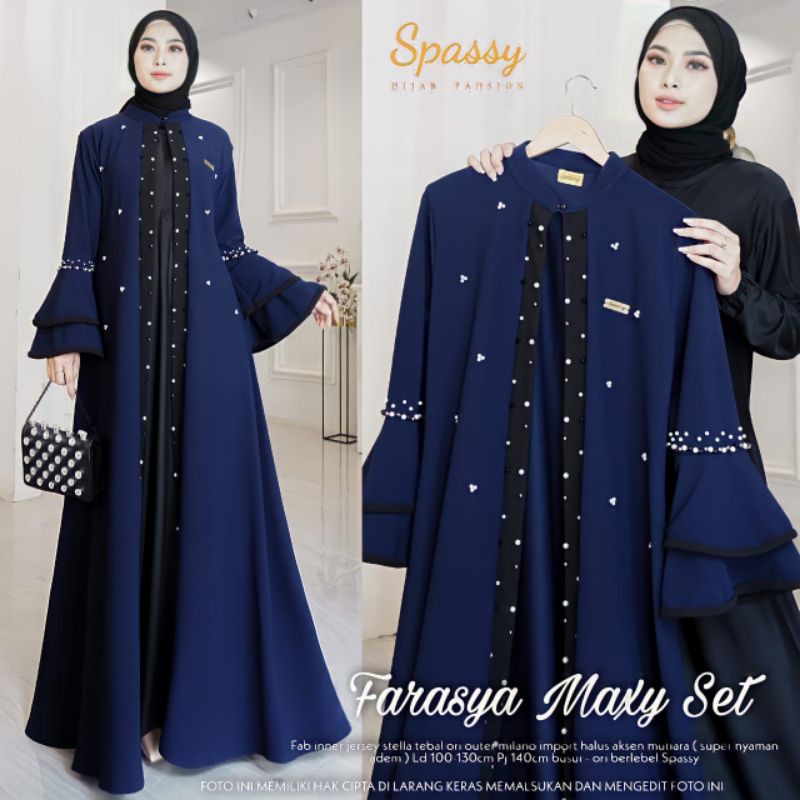 FARASYA DRESS WANITA GAMIS BY SPASSY
