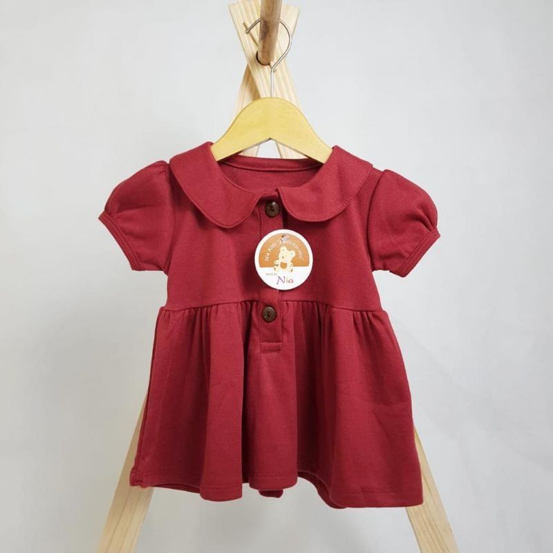 NIA-SETELAN BAYI PEREMPUAN-DRESS BABY NEW BORN NIA PREMIUM-SETELAN BAYI MURAH