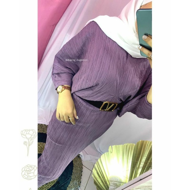 Extu kaftan midi dress