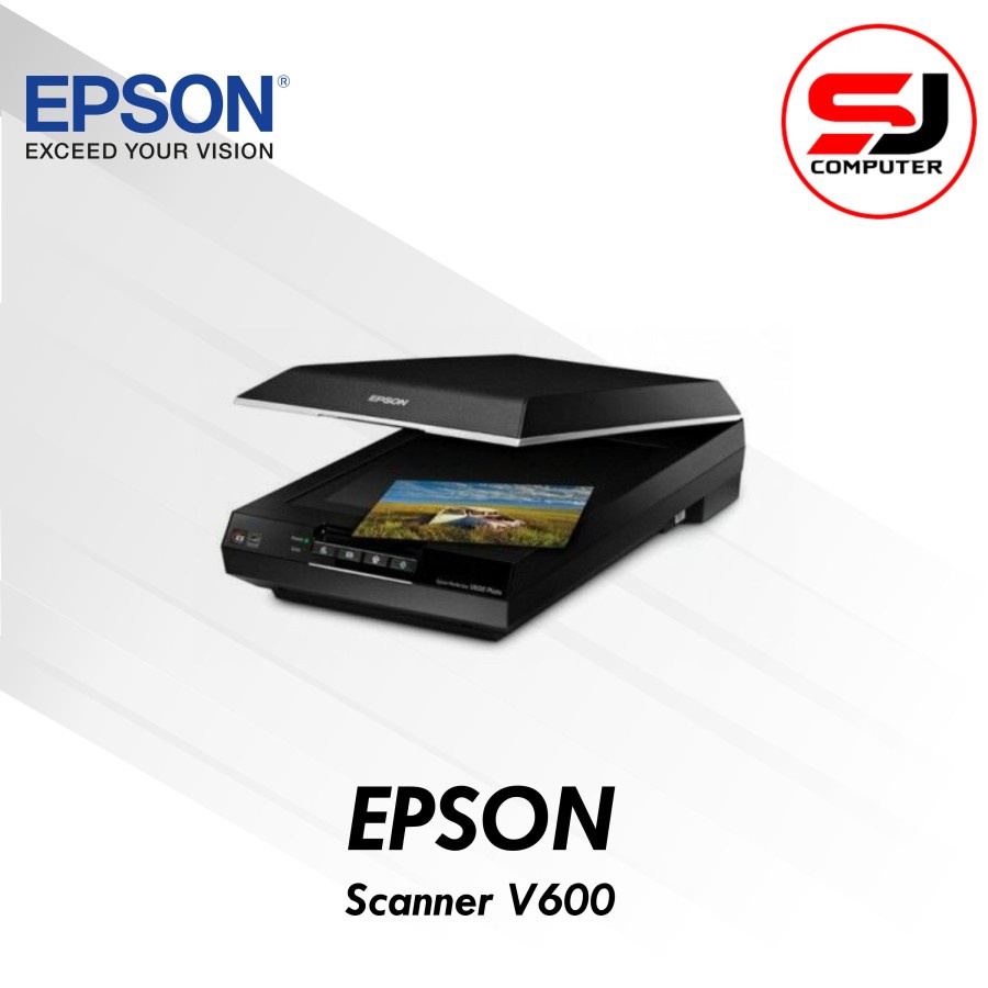 SCANNER EPSON V600 ORIGINAL RESMI A4 4800 DPi