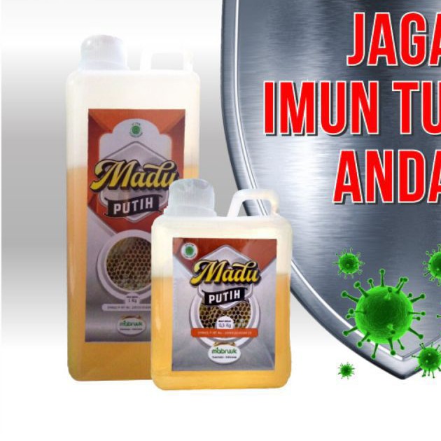 

MADU PUTIH DAN MADU MERAH 500 GRM KEMASAN JERIGEN PLASTIK