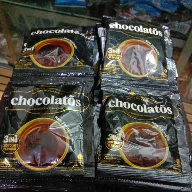 

chocolatos sachet/chocolate drink 28gr (1 RENCENG)