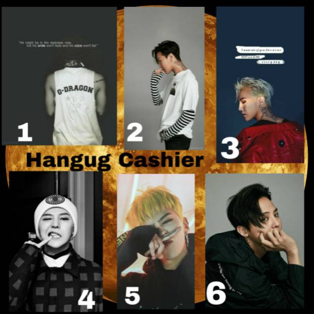 

G-DRAGON BIGBANG poster A4/A3+ bahan Art Karton glossy (bisa req foto lain)