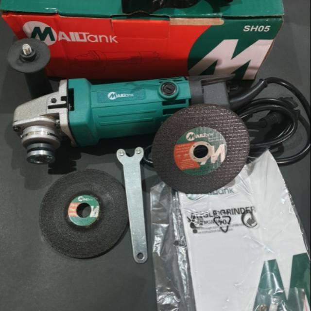 MESIN GERINDA TANGAN MAILTANK 4" ANGLE GRINDER MAILTANK