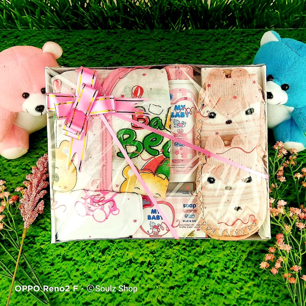 Hamper baju baby newborn gift paket hampers parcel kado bayi lahiran parsel set murah real pict 13-1