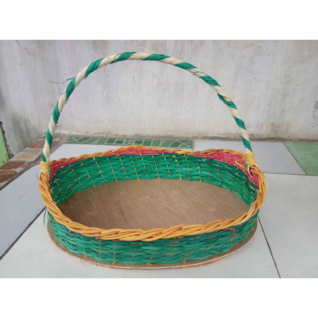 Jual Keranjang Parsel Ombak Satuan Size L Parsel Buah Bunga Indonesia Shopee Indonesia