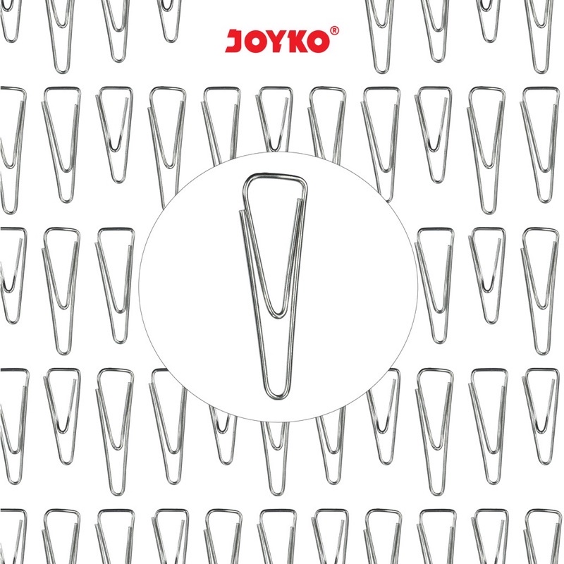 

Trigonal Clips / Penjepit Kertas Segitiga Joyko