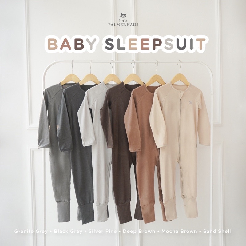 Little Palmerhaus Baby Sleepsuit Baju Tidur Bayi Setelan