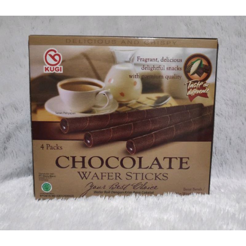 kugi wafer chocolate stick 320gr