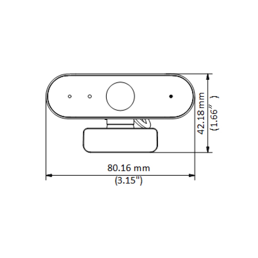HIKVISION DS-U02 WEBCAM 2MP BUILT-IN MIC WEBCAM HIKVISION GARANSI RESMI